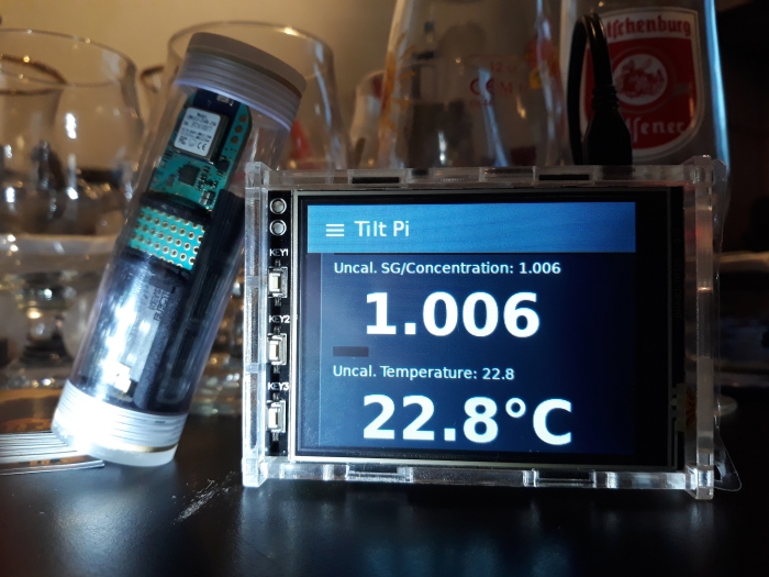Meten van vergisting met een TILT en en Raspberry Pi