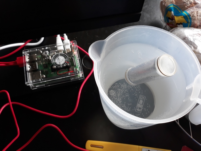 Monitoring fermentation with a TILT dongle and a Raspberry Pi