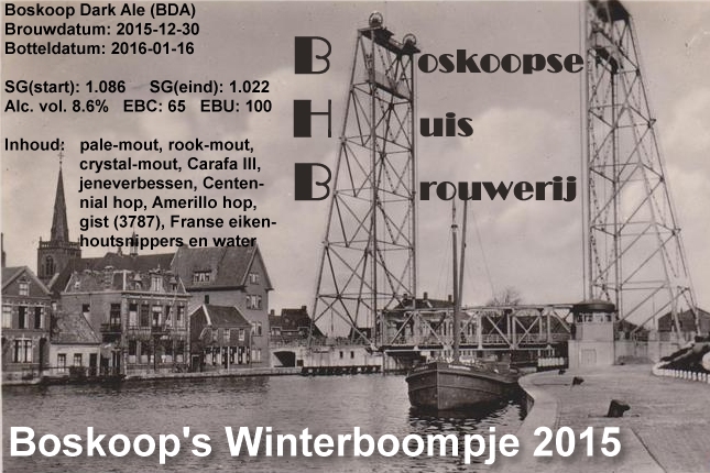 Boskoops Winterboompje - 2015 edition