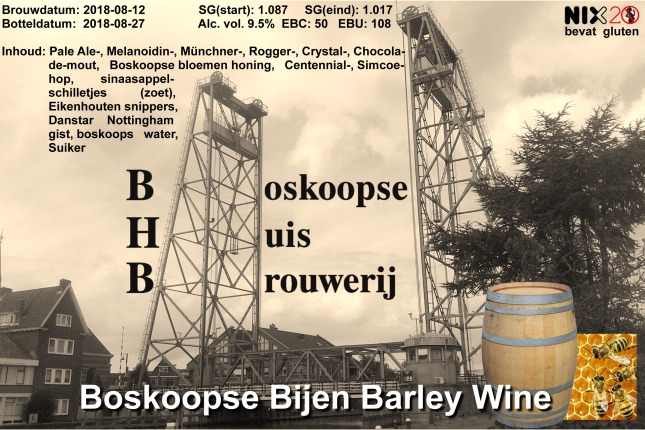 Boskoopse Bijen Barley Wine 021