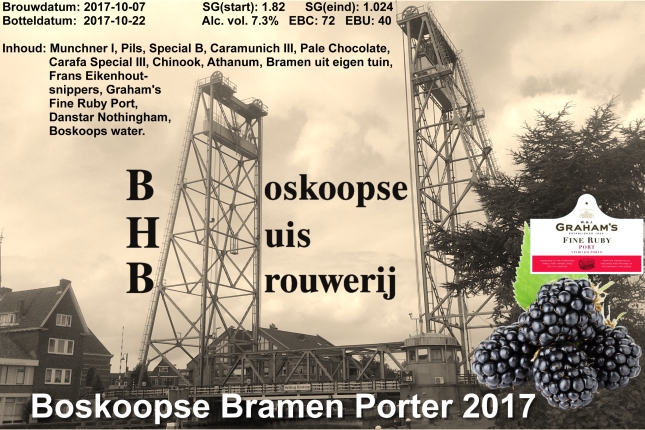 Boskoopse Bramen Porter 2017