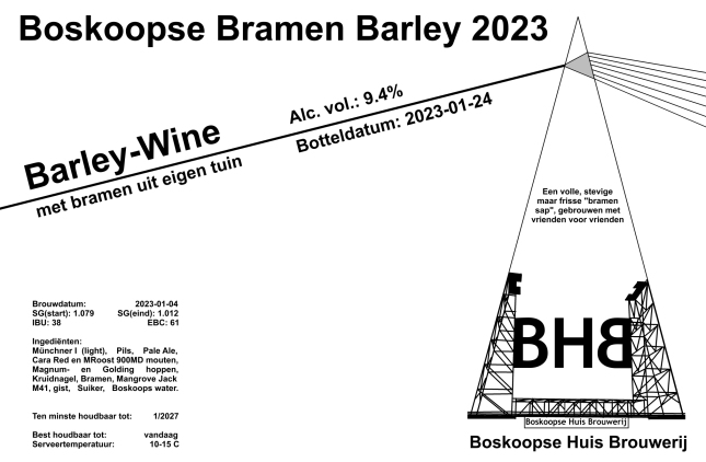 Boskoopse Bramen Porter 2023