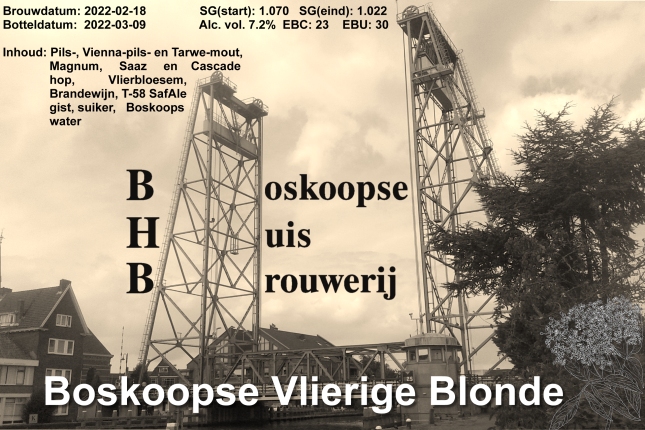 label - Boskoopse Vlierige Blonde 044