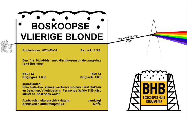 label - Boskoopse Vlierige Blonde 055