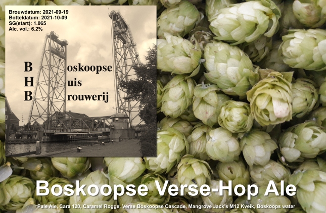 label - Boskoopse Verse Hop Blond 2021